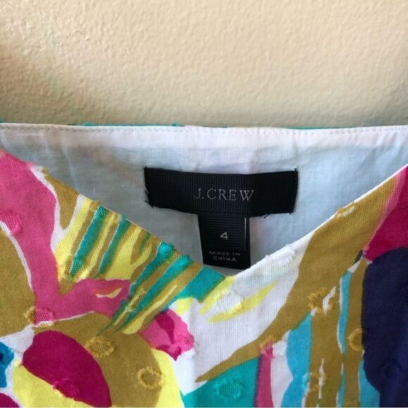 J Crew Floral Peplum Tank - Picture 3 of 5